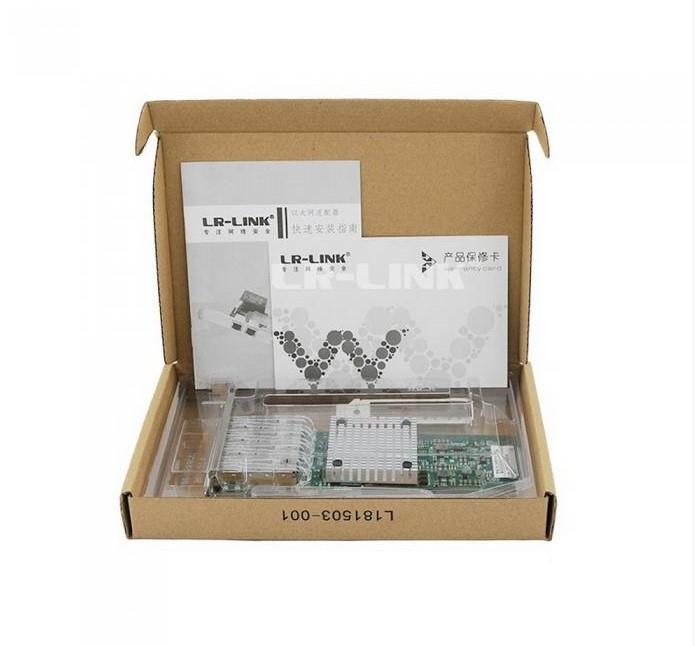 Сетевой адаптер LR-LINK LREC9714HF-4SFP Intel I350 AM4 PCI-E x4 1GB 4 X SFP I350-F4 — изображение 6