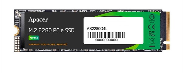 Накопитель SSD M.2 256GB AP256GAS2280Q4L-1 APACER — изображение 3