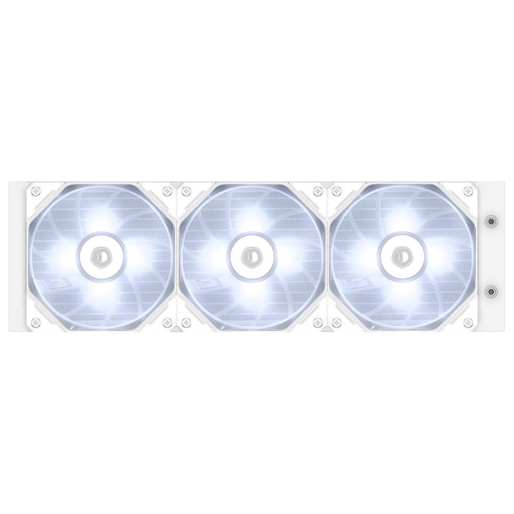 Вентилятор для процессора ID-Cooling DASHFLOW 360 BASIC WHITE 350W all Intel/AMD — изображение 4