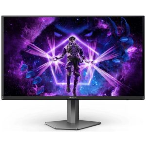 Монитор 26.5" AOC AGON AG276QSD  QD-OLED, 2560x1440, 360Hz, 0,03ms, 1000сd/m, 1500000:1, HDR10 | 2xHDMI(2.1), 2xDP(1.4), USB 3.2 | HAS, Pivot, Swivel, ExPSU, Vesa 100, Black/Grey