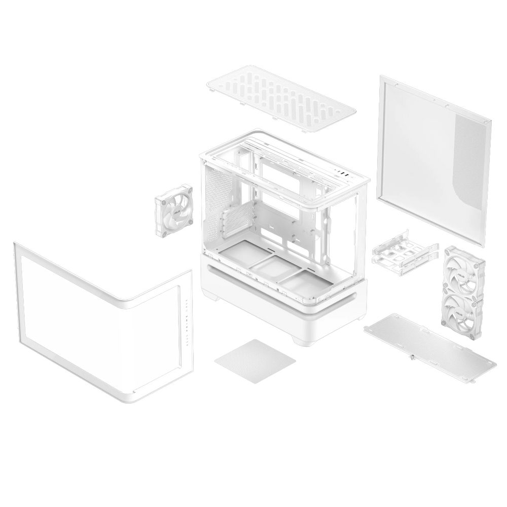 Корпус для ПК ASUS PRIME AP202 TG ARGB WHITE — изображение 16