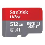 Карта памяти SanDisk Ultra UHS I 512GB MicroSD Card 150MB/s R, for Smartphones