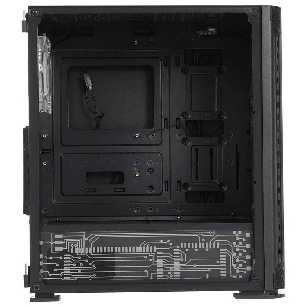 Корпус SOEYI «AX1-B10 SOEYI ATX case with black coating front panel with flat small mesh, without» — изображение 8