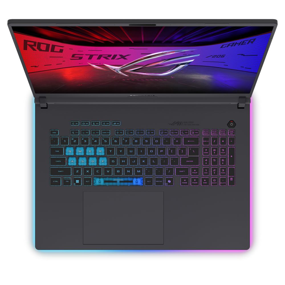 Ноутбук ASUS ROG Strix G18 G815LP-TT194 Intel Core Ultra 9 290HX Plus/32Gb (2*16 D5)/SSD1Tb/RTX5070 8Gb (115W)/18"/IPS/WQXGA/2560x1600/300Hz/NoOS/RJ-45/Eclipse Gray/3.20kg — изображение 3