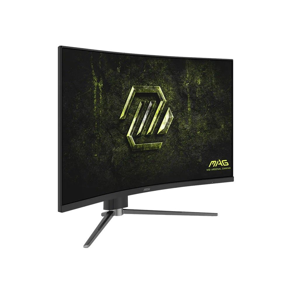 Монитор 31.5" MSI MAG 325CQPF E18 Curved Rapid VA, 2560x1440, 180Hz, 0,5ms, 300сd/m, 3500:1, HDR | 2xHDMI(2.0b), DP(1.4a) | HAS, Swivel, ExPSU, , Vesa 100, Black — изображение 2