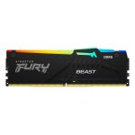 Модуль памяти Kingston 32GB DDR5 5200 DIMM FURY Beast RGB Gaming Memory KF552C40BBAK2-32 Non-ECC, CL40, 1.25V, 1RX8 (Kit of 2), RTL (328561)