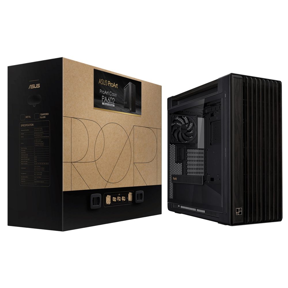 Корпус ASUS PROART PA602 WOOD TG PWM BLACK — изображение 18