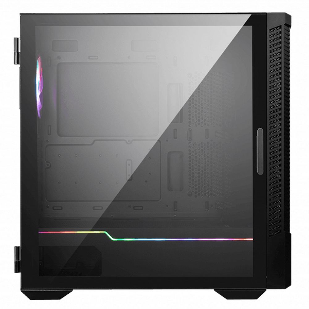 Корпус MSI MPG VELOX 100P AIRFLOW 2xUSB 3.0, 1xType C, 1x120mm ARGB Fan, 3x120mm Black Fan, ARGB Control Board, Tempered Glass Window, Plastic Mesh, Brown box (829292) — изображение 3