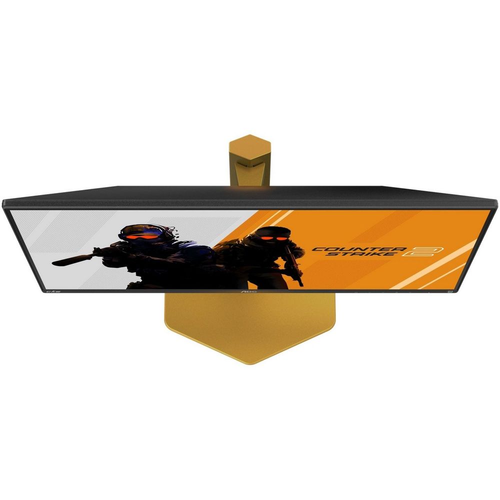 Монитор 24.5" AOC CS25G IPS (Fast IPS), 1920x1080, 300Hz, 1ms, 400сd/m, 1000:1, 2xHDMI(2.0), DP(1.4), Pivot, InPSU,, Vesa 100, Black/Orange — изображение 11