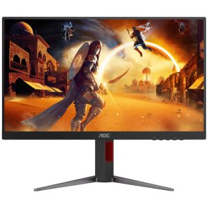 Монитор 23.8" AOC 24G4H  IPS, 1920x1080, 200Hz, 0,3ms, 300сd/m, 1000:1, HDR10 | HDMI(2.0), DP(1.4) | HAS, Pivot, Swivel, InPSU, Vesa 100, Black