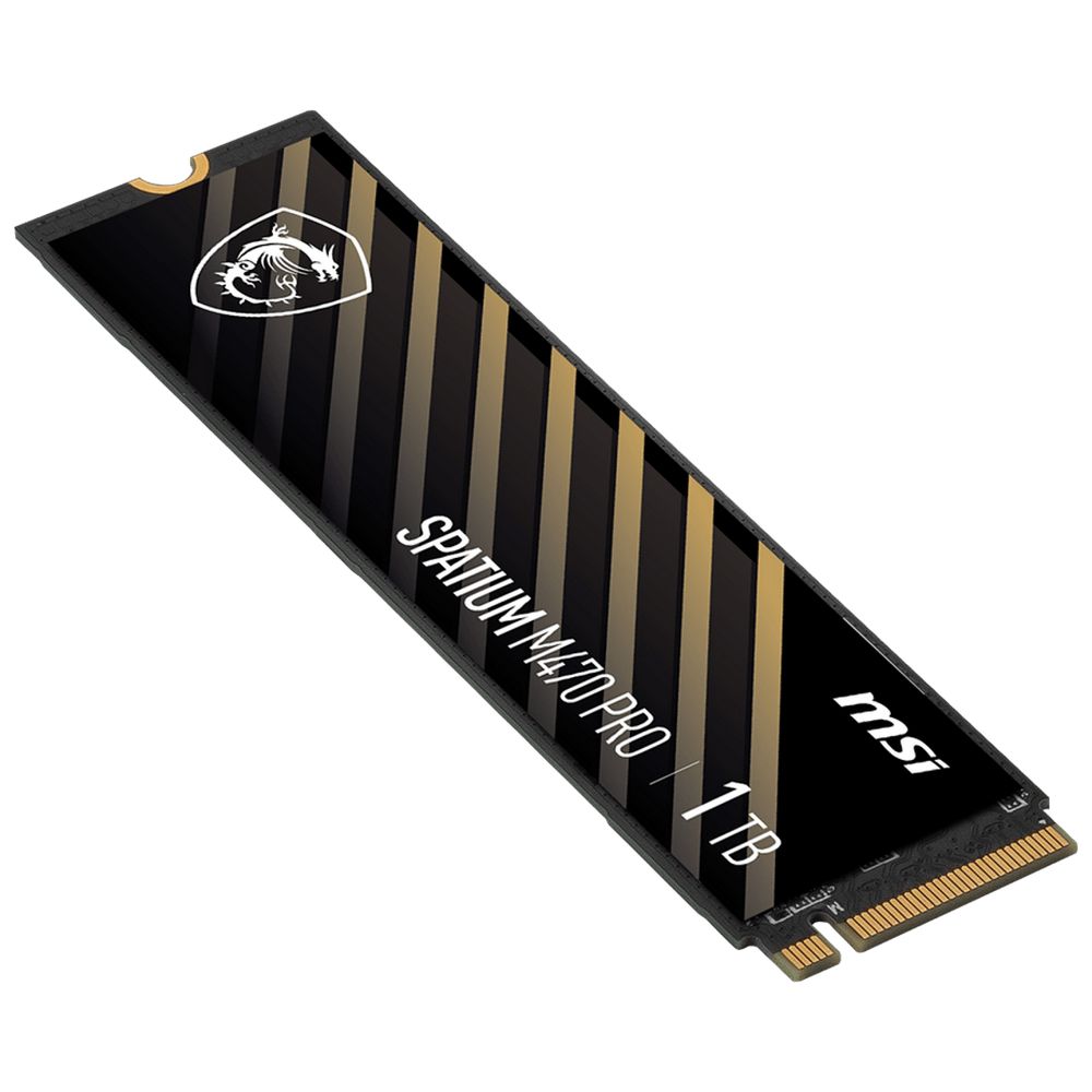 Твердотельный накопитель SSD MSI M.2 2280 1TB SPATIUM M470 PRO Client SSD S78-440L0J0-P83, PCIe Gen4x4 with NVMe — изображение 6