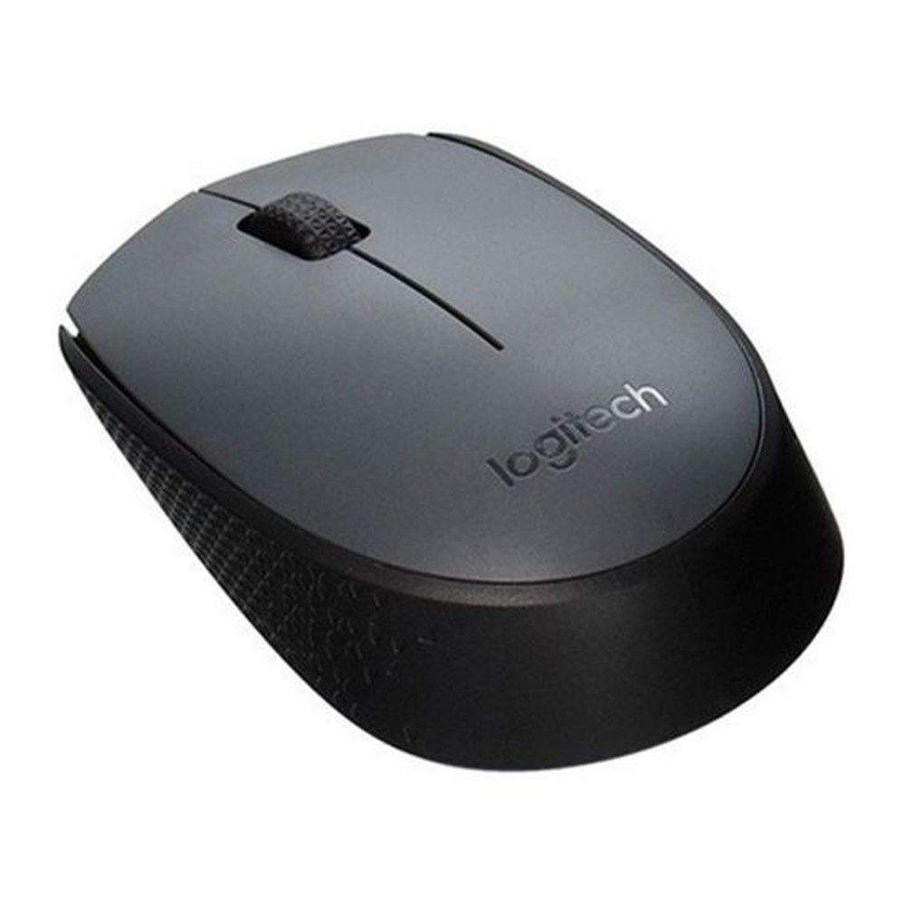 Мышь беспроводная Logitech M170 Gray |910-004646| серая с черным, оптическая, 1000dpi, 2.4 GHz, USB-ресивер — изображение 3