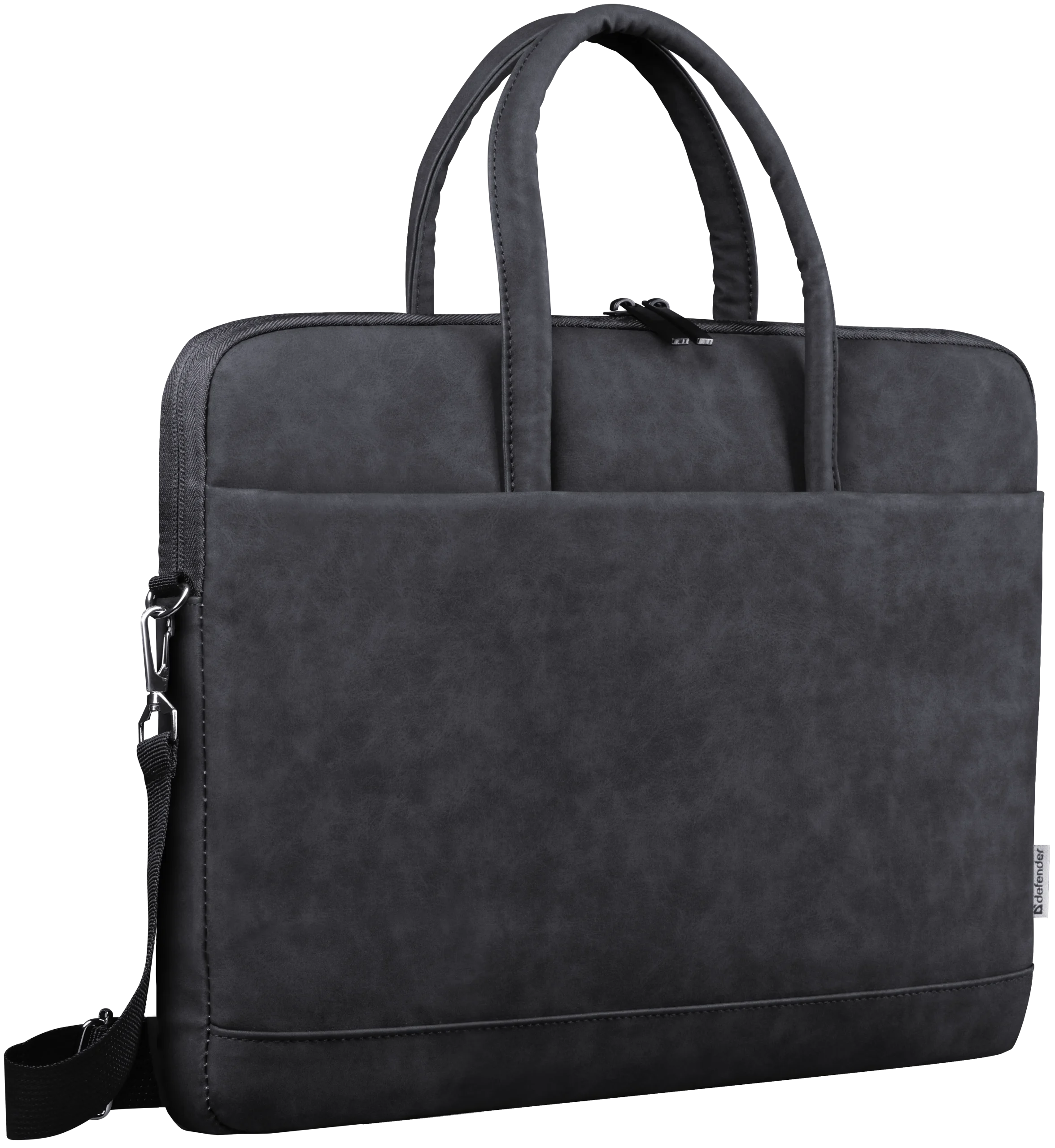 Сумка для ноутбука c карманом Trendy 15-16" PU кожа черный 26130 DEFENDER — изображение 3