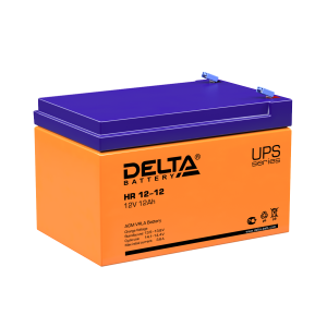 АКБ Delta HR 12-12 (12V, 12Ah)