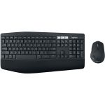 Комплект клавиатура и мышь Logitech MK850 Performance |920-008232| клавиатура черная, мультимедийная, |920-008232| 107 клавиш, мышь черная, оптическая, 8 кнопок, 2.4GHz, USB-ресивер (066939)