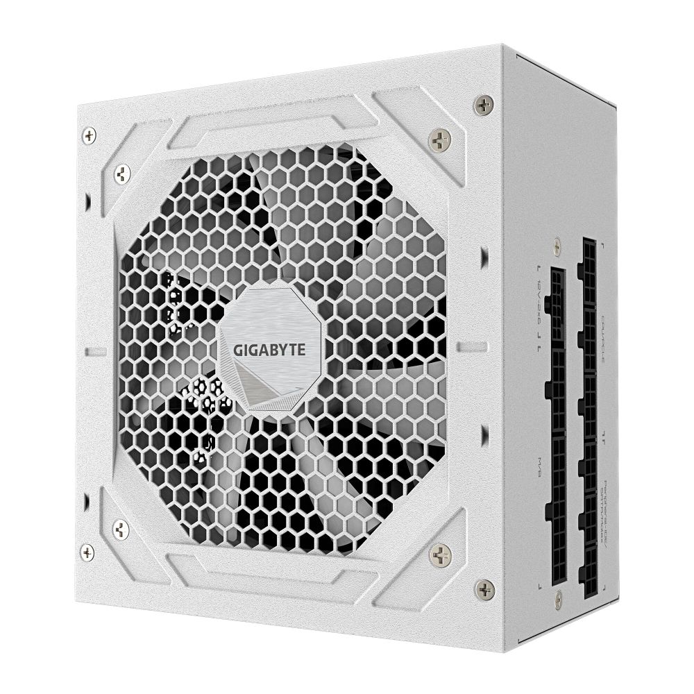 Блок питания ПК Gigabyte UD850GM PG5 ICE 850W, 80Plus, Gold, Полностью модульный, White colour — изображение 3