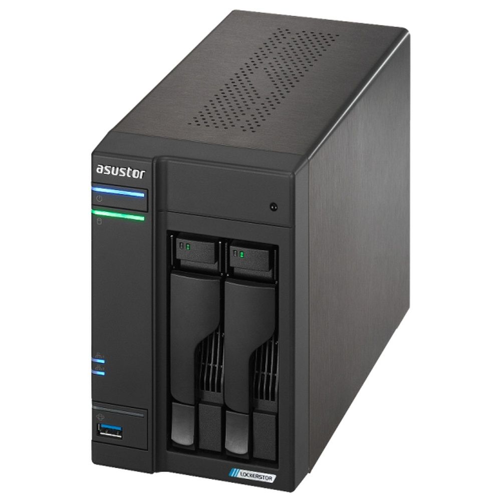 Платформа СХД ASUSTOR AS6702T V2 2 Bay 4xM.2 2x5GLAN 4GB (Max.16GB) DDR4 2xUSB HDMI (90IX01N1-BW3S60) — изображение 4