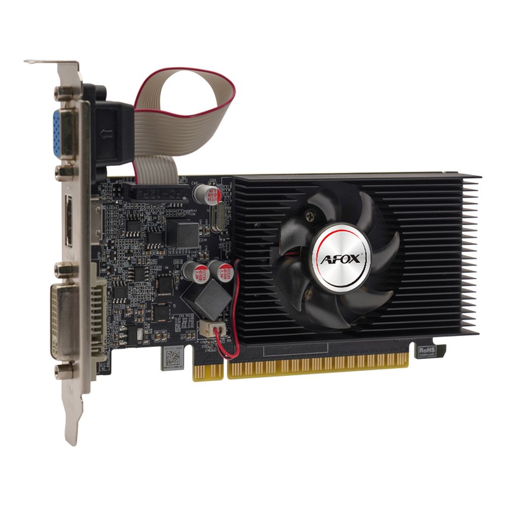 Видеокарта Afox GT610 1GB DDR3 64bit VGA DVI HDMI 1FAN LP RTL — изображение 3
