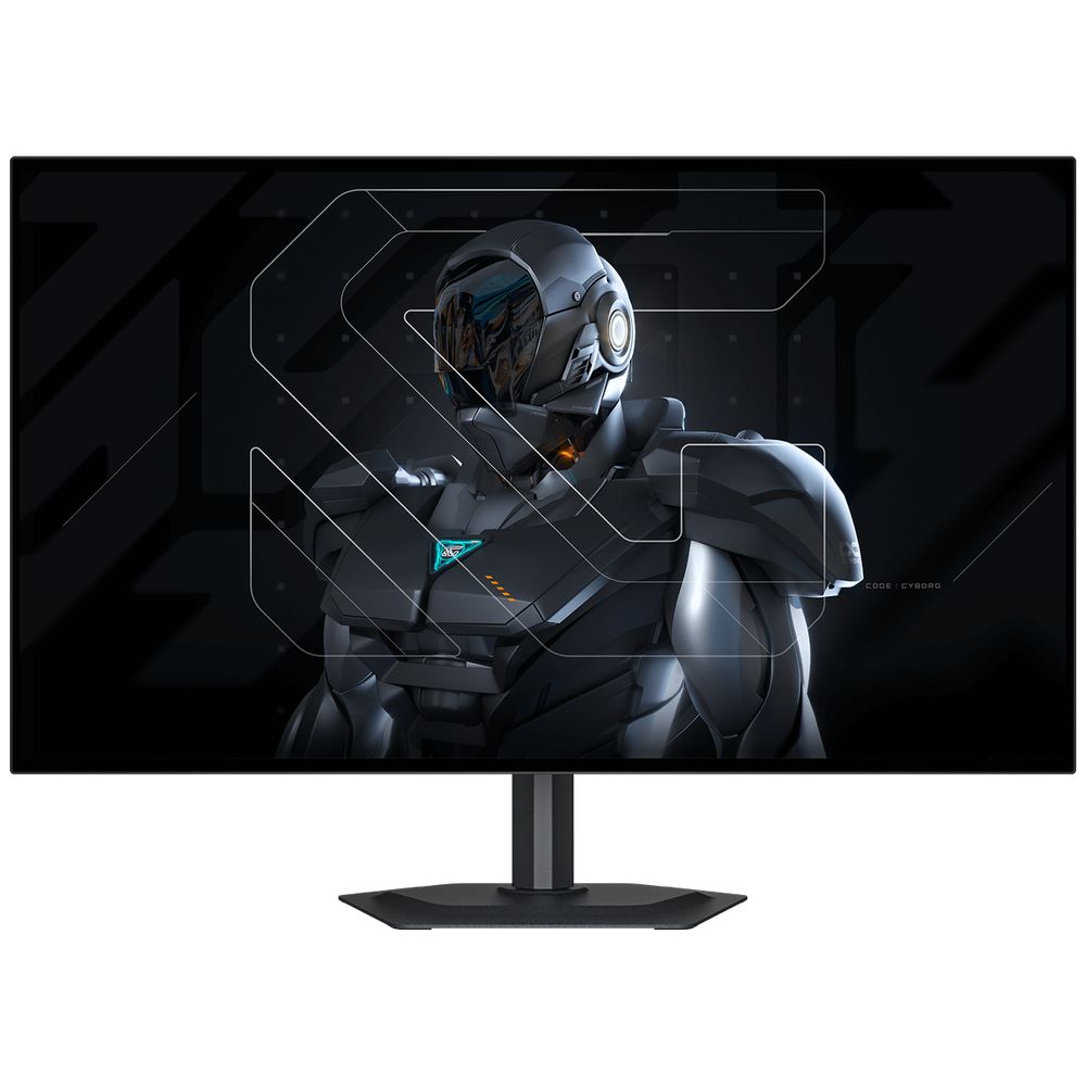 Монитор 27" Gigabyte MO27Q28G EK Black (WOLED, 2560 x 1440, 280Hz, 10bit (1.07B), 0,03ms, 350cd/m, 1.5M:1, 2xHDMI-2.1, DP-1.4, 3xUSB3.2, USB Type-C (18W), Pivot)