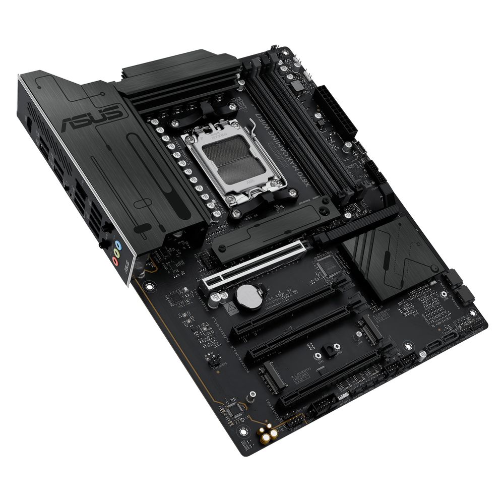 Материнская плата ASUS X870 MAX GAMING WIFI7 AM5 ATX 4xDDR5 4хPCIEx16 PCIEx1 4xM.2 2xUSB-C HDMI 2.5GLAN Wi-Fi 7 — изображение 3