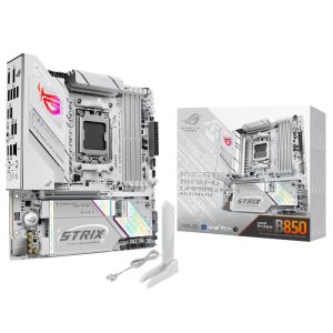 Материнская плата ASUS ROG STRIX B850-G GAMING WIFI AM5 micro-ATX 4xDDR5 PCIEx16 4xM.2 2xUSB-C DP HDMI 2.5GLAN Wi-Fi 7