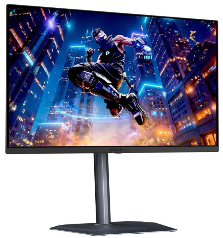 Монитор GIGABYTE 27" MO27Q3, 16:9, QD OLED, QHD, 0,03ms, 250cd, 360Hz, HDMI, DP, USB, USB-C, SPK, HAS — изображение 2