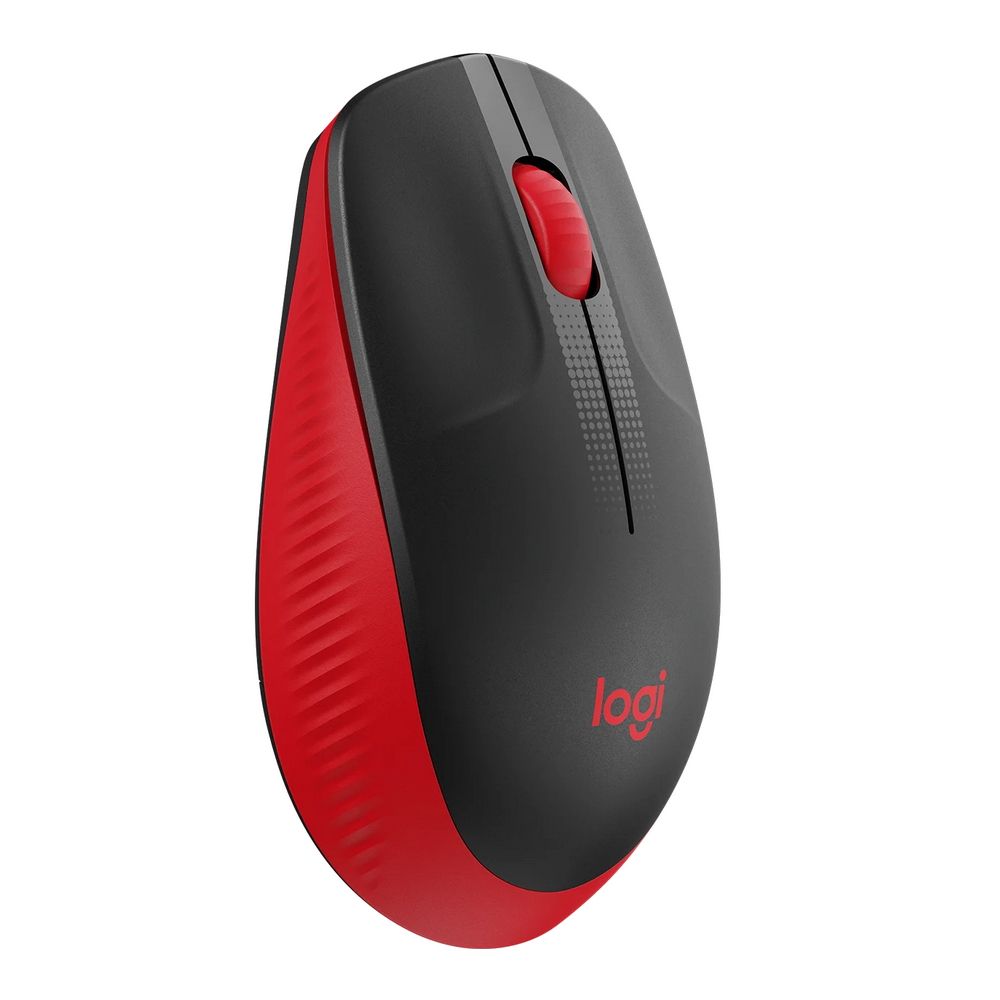 Мышь беспроводная Lgitech M190 Red |910-005908| красная, оптическая, 1000dpi, 2.4GHz, USB-ресивер — изображение 2