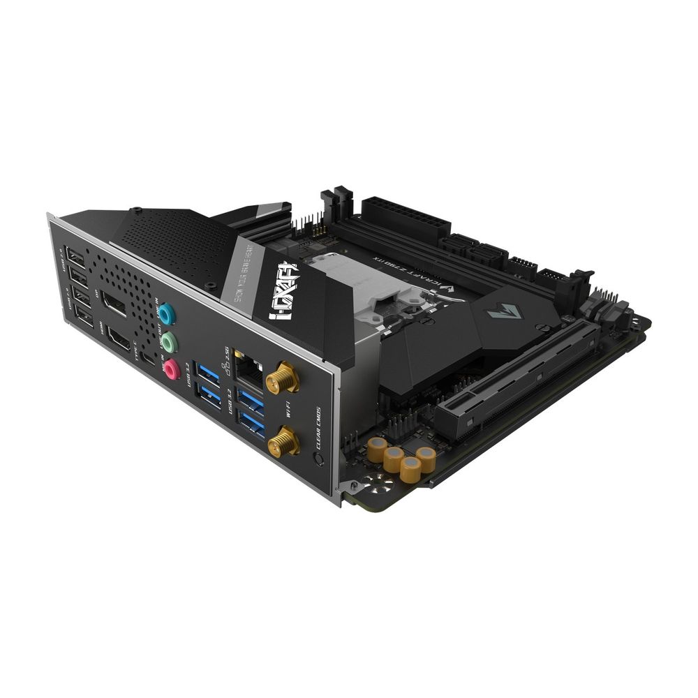 Материнская плата Maxsun MS-iCraft Z790ITX WIFI Z790, LGA1700, 2*DDR5, 1*PCIEx16, 2*M.2, 6*USB3.2Gen1, 7*USB2.0, 4*SATA3.0, 2.5G, DP, HDMI, Mini-ITX, RTL — изображение 2