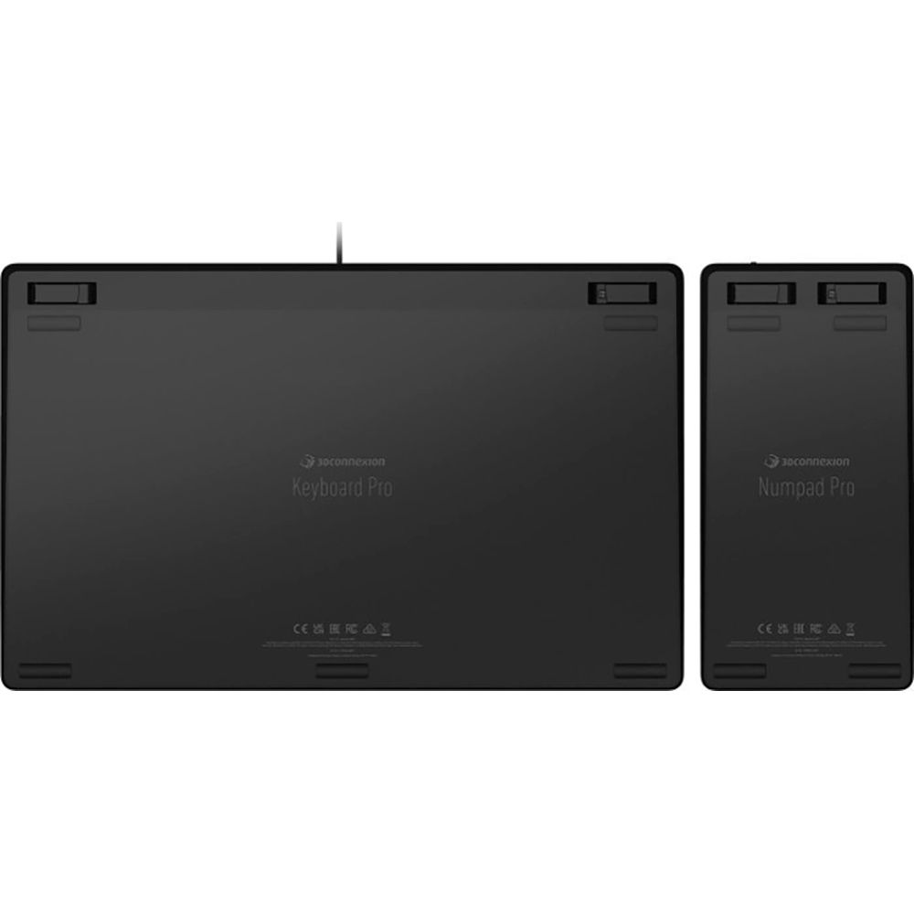 Клавиатура 3DConnexion 3DX-700092 Keyboard Pro with Numpad, US-International (QWERTY) — изображение 3