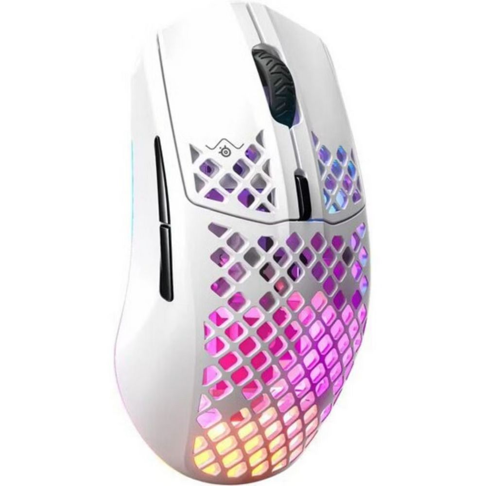 Мышь SteelSeries Aerox 3 Wireless Ultra Lightweight Gaming Mouse (2022) Snow — изображение 2