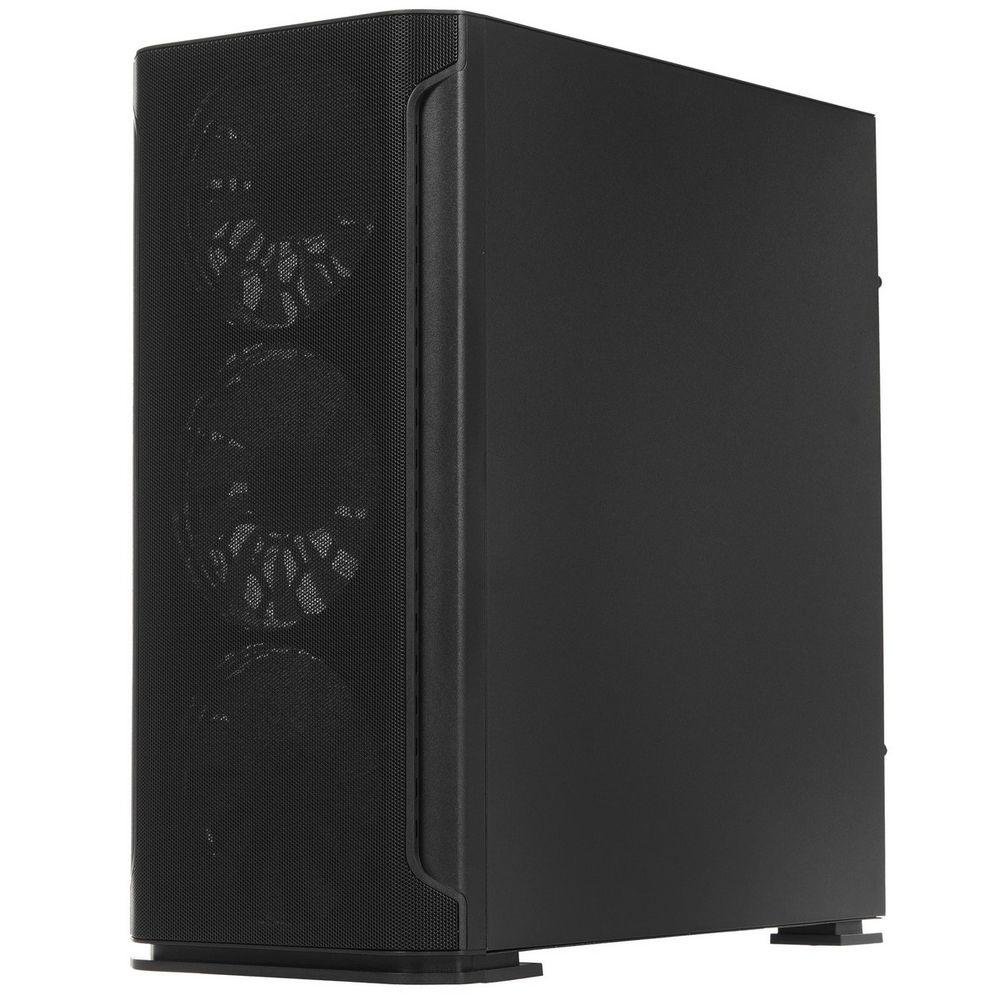 Корпус SOEYI «AX1-B10 SOEYI ATX case with black coating front panel with flat small mesh, without» — изображение 3