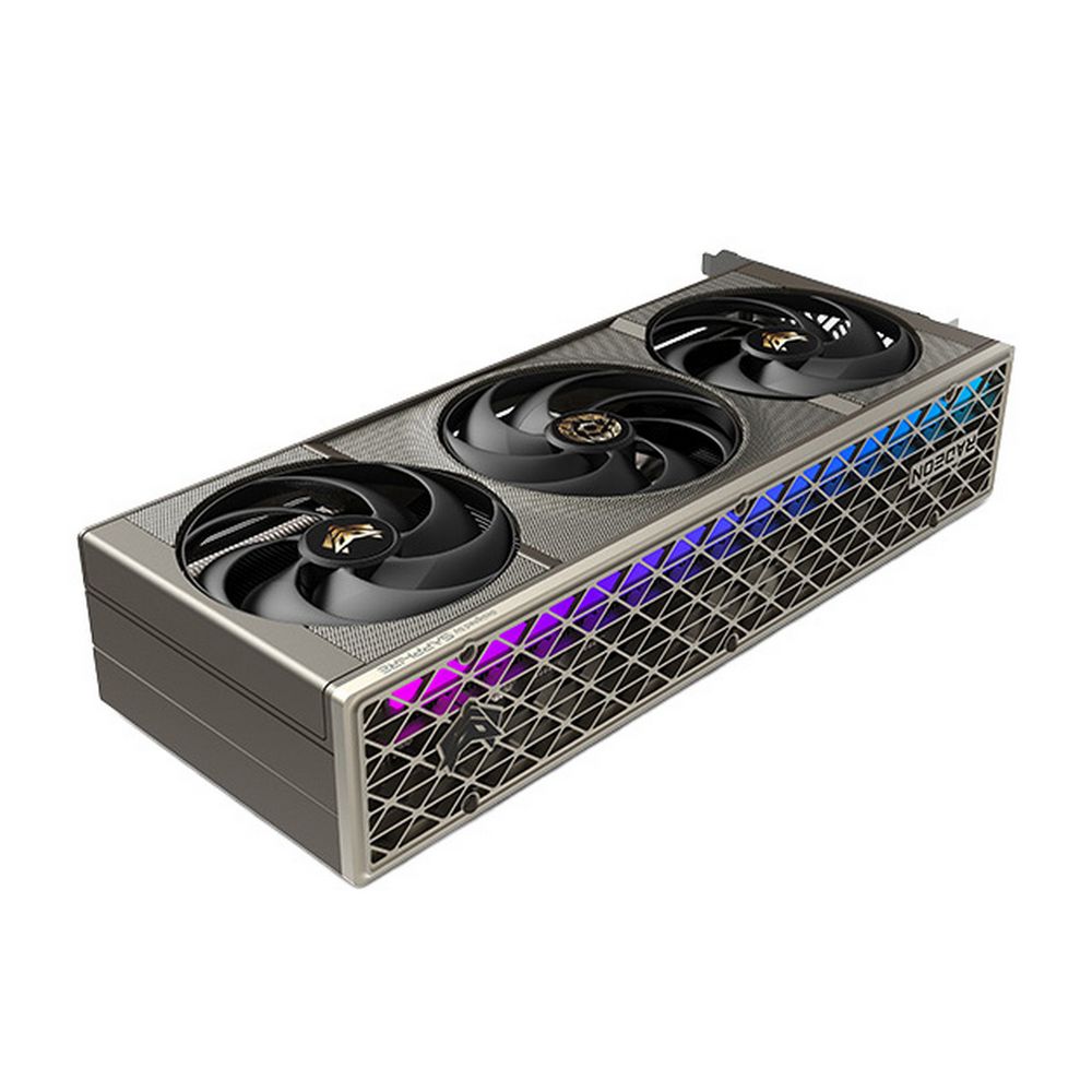 Видеокарта Sapphire RX9070XT NITRO+ OC CRIMSON DESERT EDITION 16GB GDDR6 256bit 2xDP 2xHDMI 3FAN RTL — изображение 4