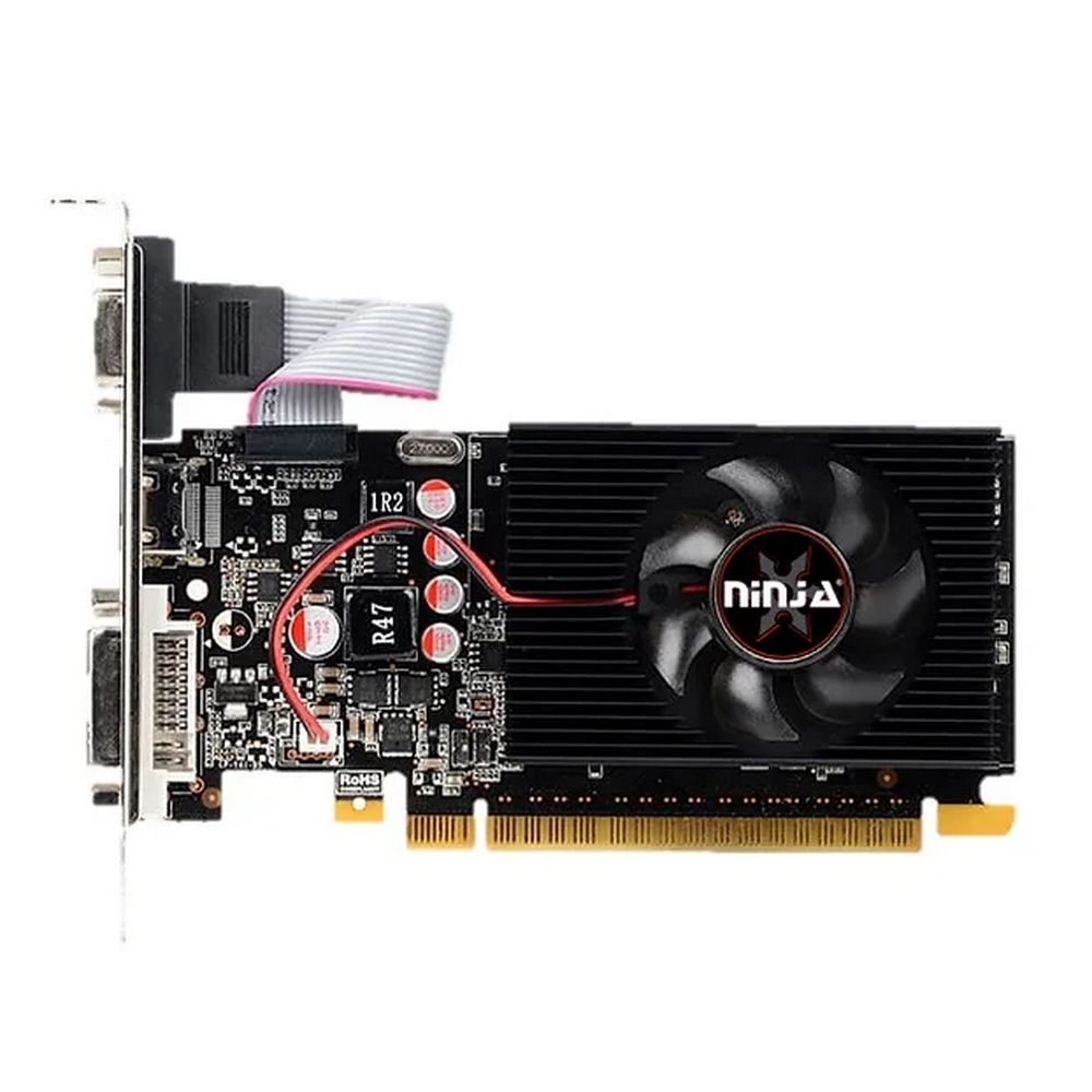 Видеокарта Ninja (Sinotex) R5 230 2GB DDR3 64bit VGA DVI HDMI 1FAN LP RTL — изображение 3