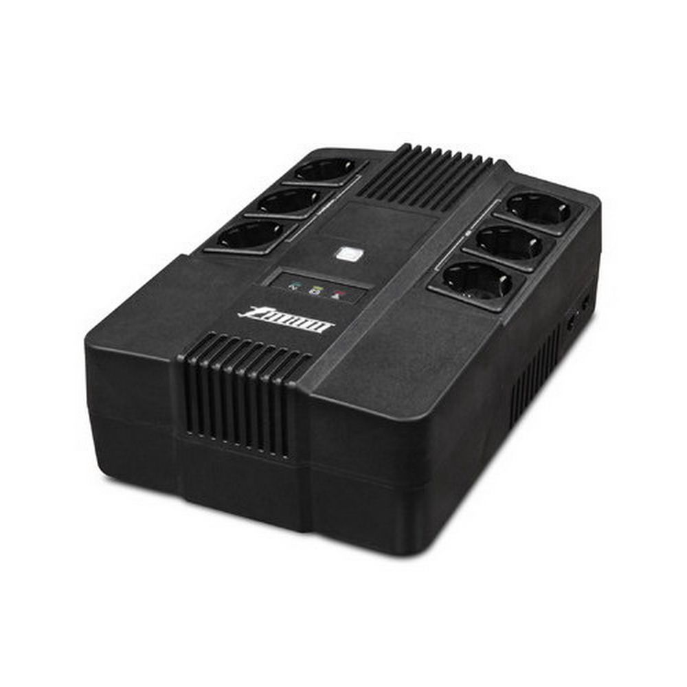 6117368||bp — Источник бесперебойного питания Powerman BRICK 800 Shuko line-interactive 480W/800VA (945321)