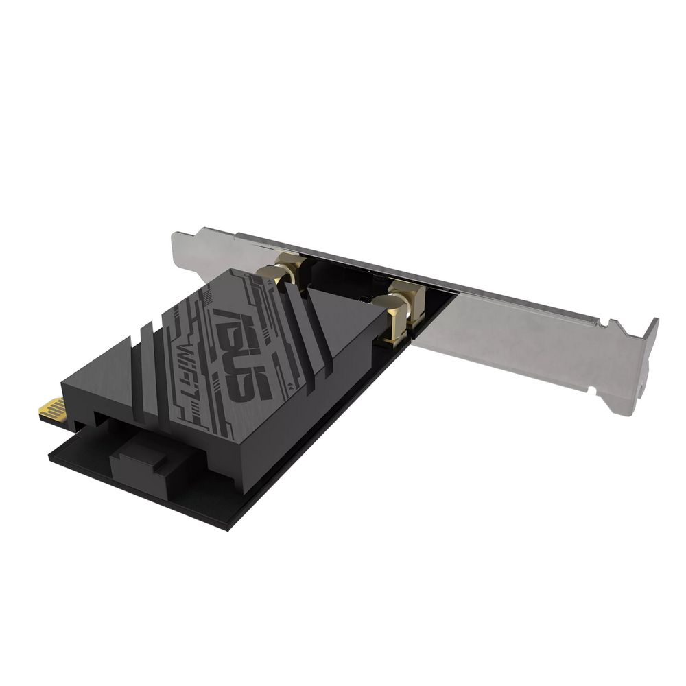 Сетевой адаптер ASUS PCE-BE92BT WiFi 7 Bluetooth 5.4 5764+2882+688Mbps 6GHz/5GHz/2.4GHz — изображение 3