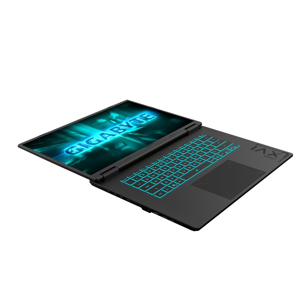 Ноутбук Gigabyte Gaming A16 GA63H AMD Ryzen 7 260/16Gb (1*16 D5)/SSD1Tb/RTX5050 8Gb (85W)/16"/IPS/WUXGA/1920x1200/165Hz/NoOS/RJ-45/Black/2.2kg — изображение 8