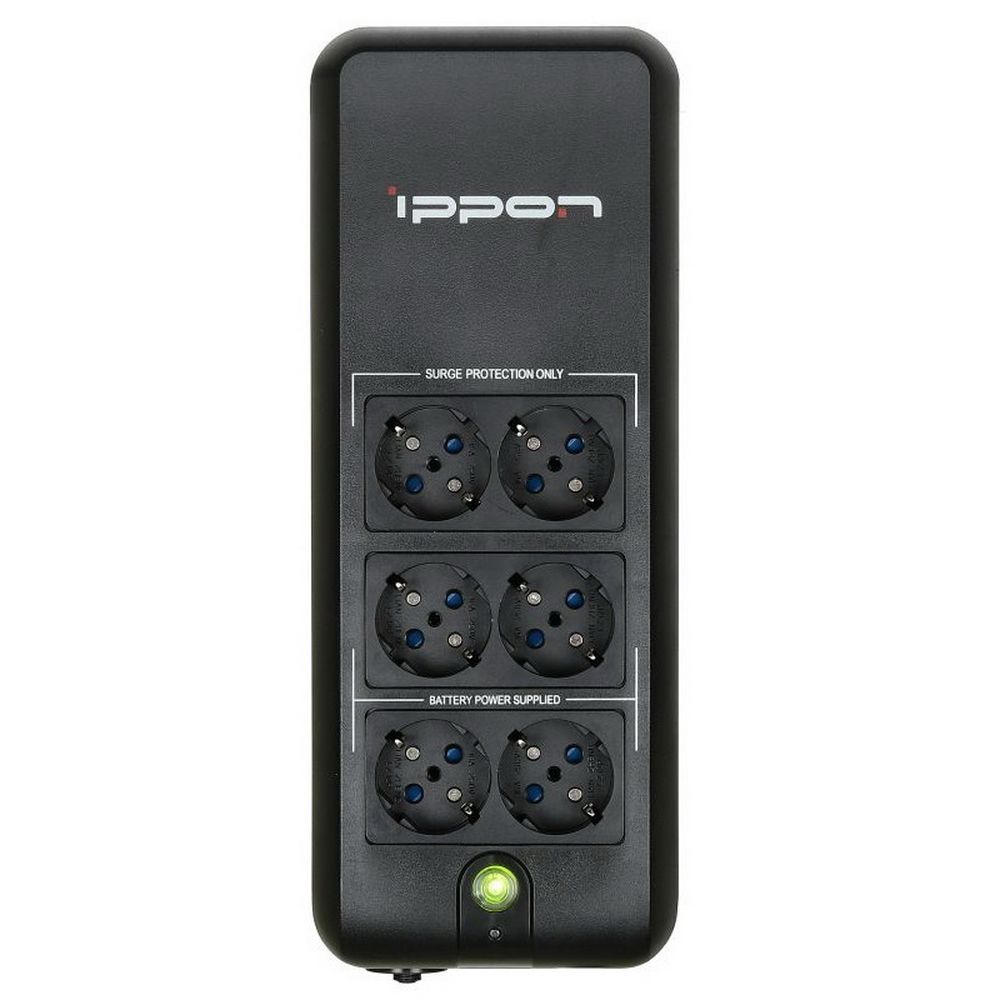 Источник бесперебойного питания Ippon Back Verso 600 Standby 300W/600VA 751617 {6} (700011) — изображение 3