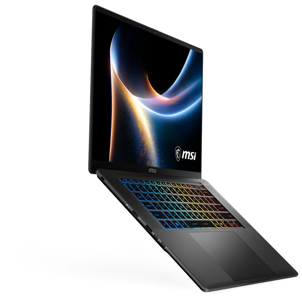 Ноутбук MSI Stealth 16 AI+ B3WI-012RU Intel Core Ultra 9 386H/32Gb (2*16 D5)/SSD1Tb/RTX5080 16Gb (125W)/16"/OLED/WQXGA/2560x1600/240Hz/Win11/RJ-45/Black/2.1kg — изображение 5