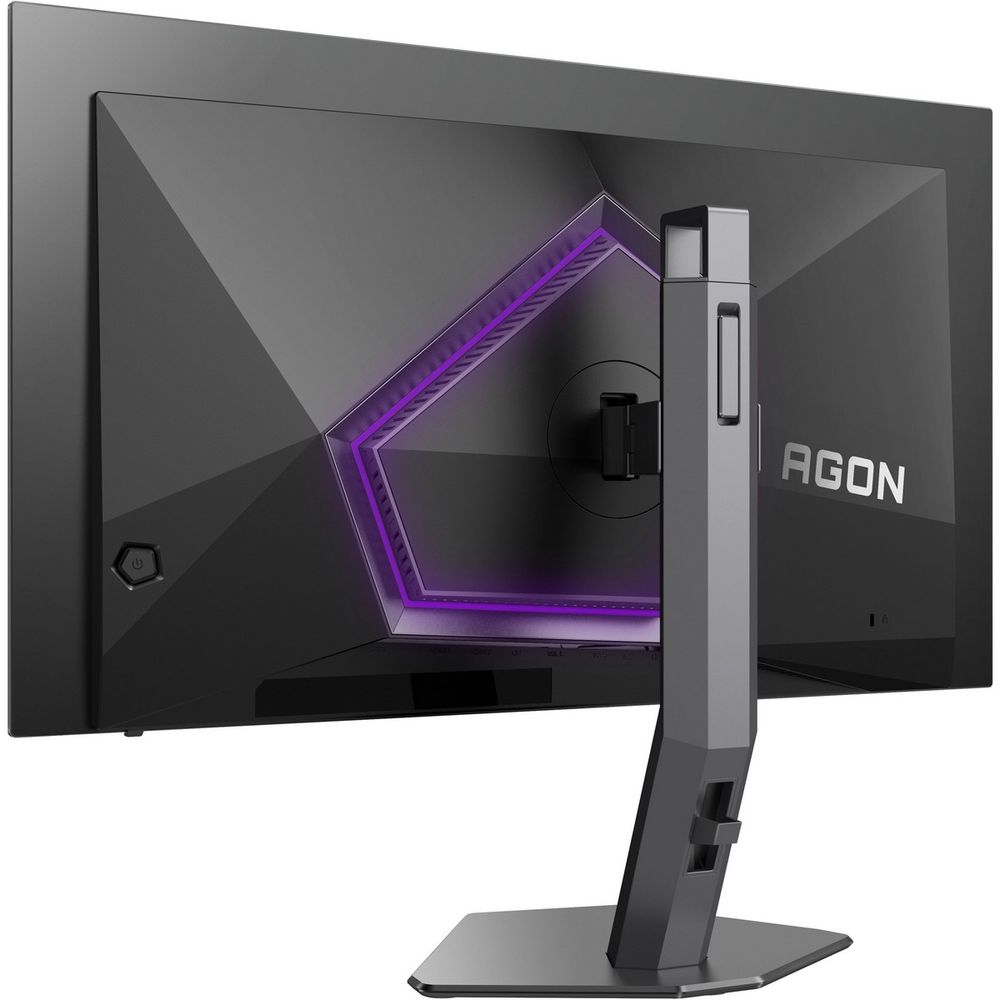 Монитор 26.5" AOC AGON AG276UZD QD-OLED, 3840x2160, 240Hz, 0,03ms, 1000сd/m, 1500000:1, HDR10 | 2xHDMI(2.1), DP(2.1), Type-C(PD-65W), 4xUSB 3.2 | HAS, Pivot, Swivel, ExPSU, Speakers, Vesa 100, Black/Grey — изображение 11