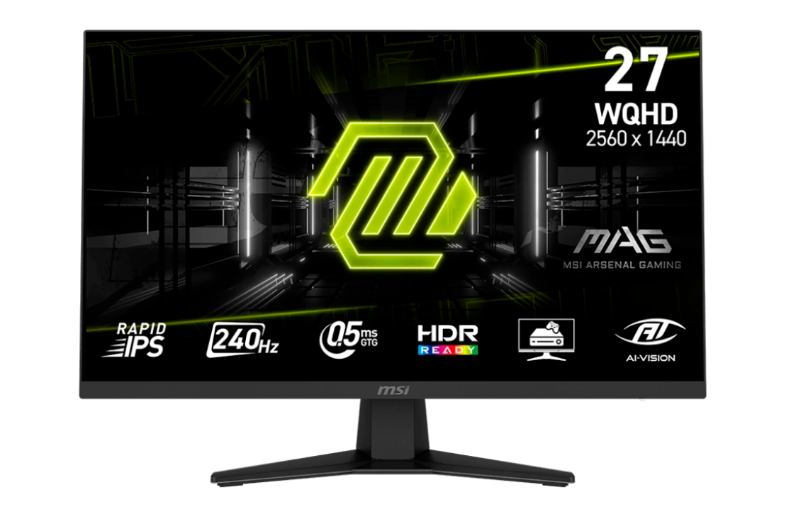 Монитор MSI 27" MAG 274QF X24, IPS,QHD, 0,5ms, 250cd, 240Hz, HDMI, DP — изображение 3