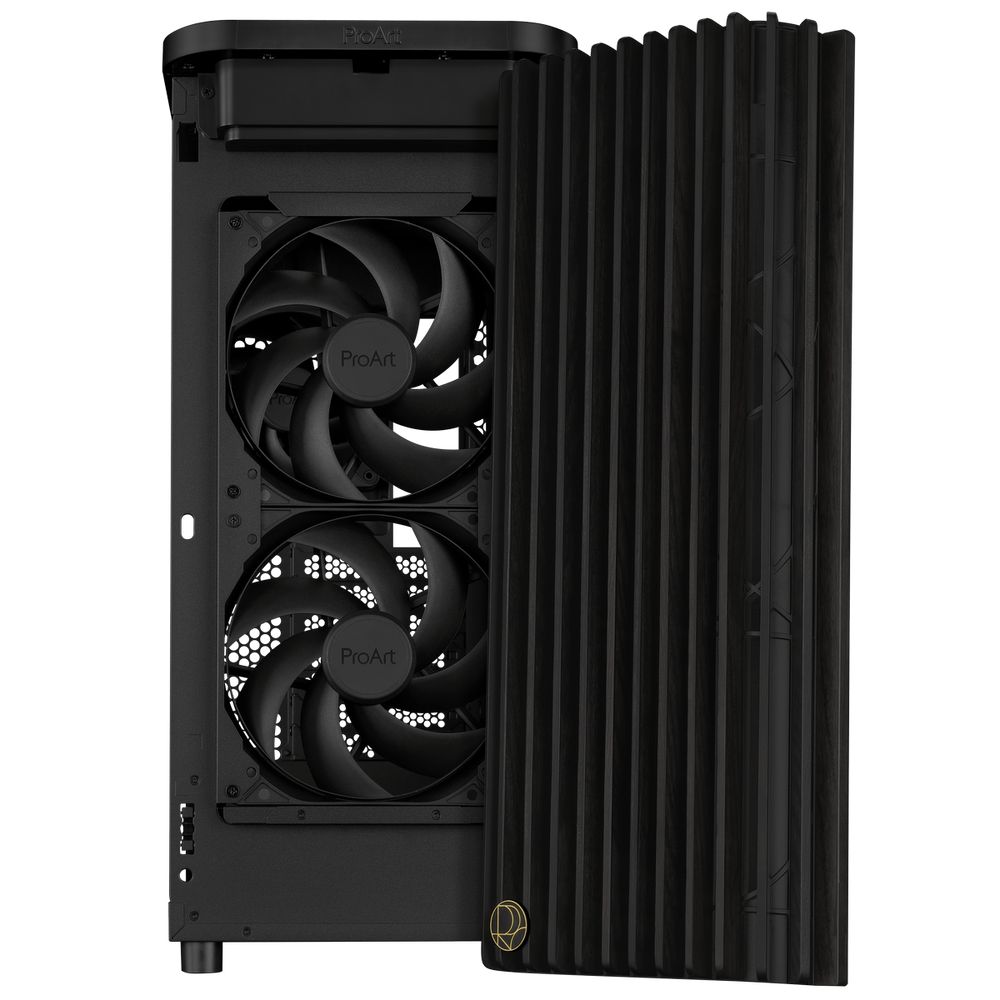 Корпус для ПК ASUS PROART PA401 WOOD MESH PWM BLACK — изображение 11