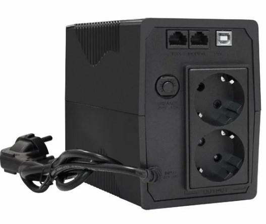 ИБП 850VA/480W 2XSCHUKO RJ45 POWER BACK EP285474RUS EXEGATE — изображение 4