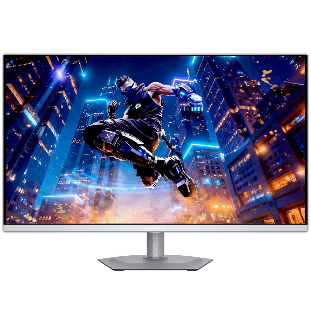 Монитор 26.5" Gigabyte MO27Q2A EK ICE (QD-OLED, 2560x1440, , 0,03 ms, 178°/178°, 250 cd/m, 1,5 млн: 1, 3xUSB3.0, USB Type-C, 280Hz, 2xHDMI 2.1, DP 1.4, Pivot)