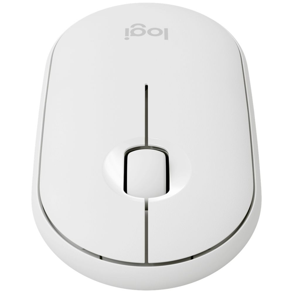 Беспроводная компактная мышь Logitech Pebble M350, off-white — изображение 3