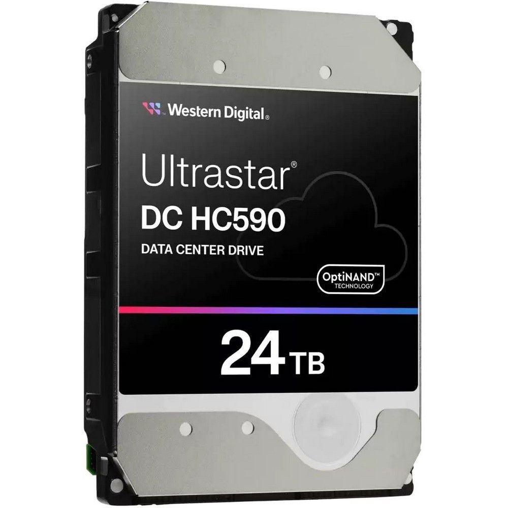 Жесткий диск серверный Western Digital 3.5" 24TB Ultrastar DC HC590 WUH722624ALE6L4 SATA — изображение 3