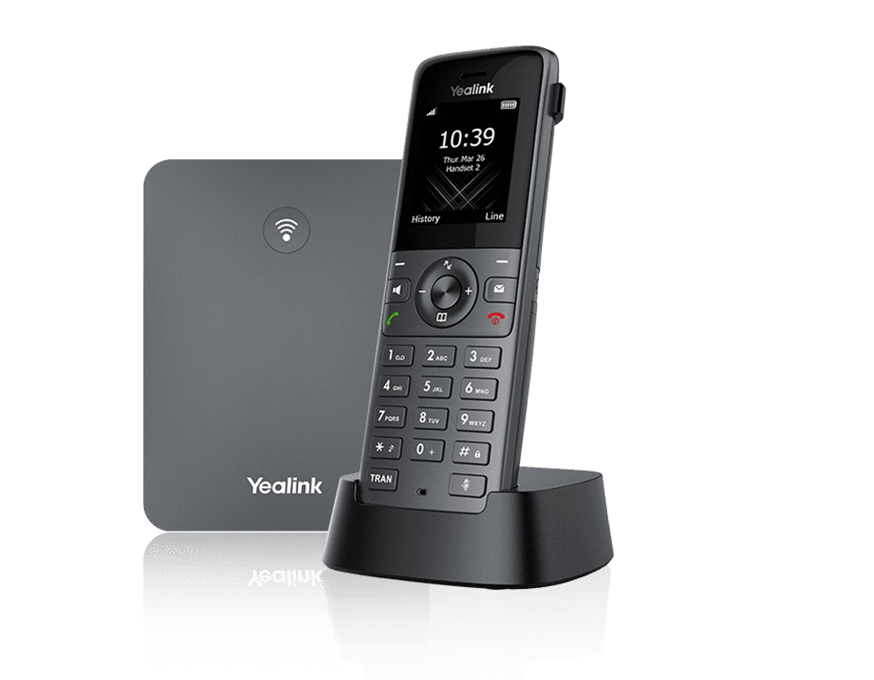 База W70B+трубка W73H до 10 SIP-аккаунтов, до 10 трубок на базу, до 20 одновременных вызовов, шт