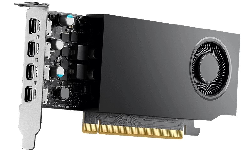 Видеокарта PCIE RTX A1000 8GB GDDR6 BULK Pack 900-5G172-2280-000 NVIDIA — изображение 3