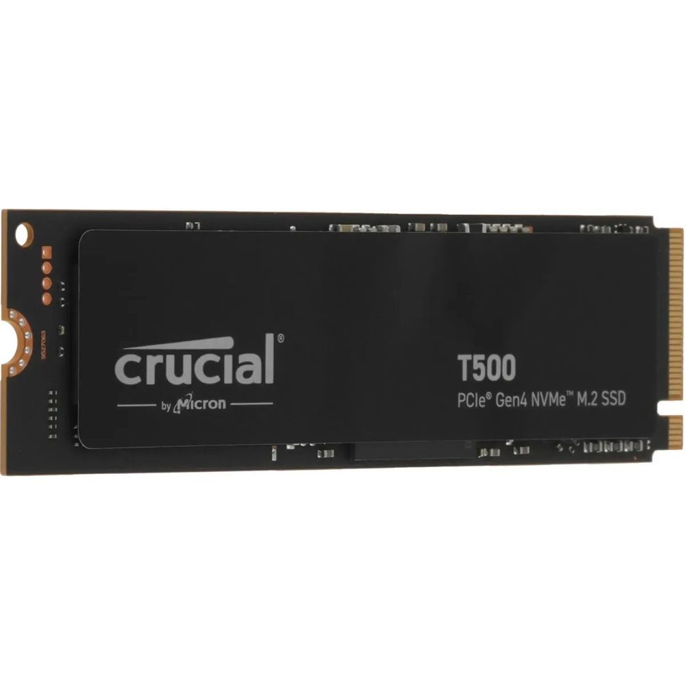 Твердотельный накопитель SSD Crucial M.2 2280 500GB Crucial T500 Client SSD CT500T500SSD8 PCIe Gen4x4 with NVMe, 7200/5700, TLC, 300TBW — изображение 4