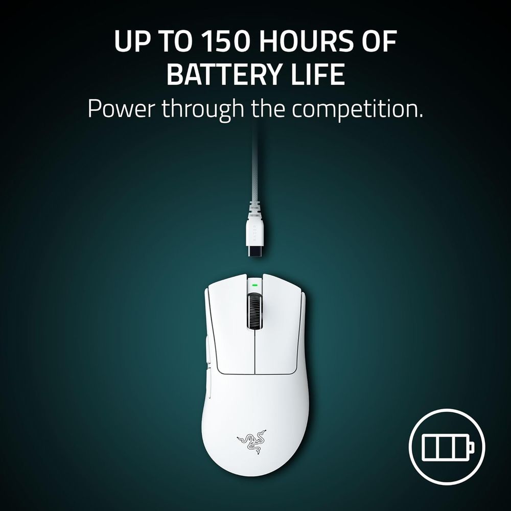 Мышь Razer DeathAdder V4 Pro White — изображение 5