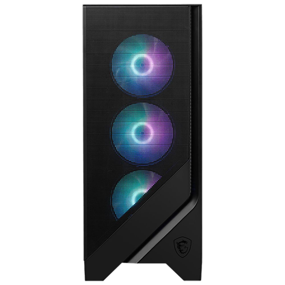 Корпус для ПК MSI MAG FORGE 320R AIRFLOW, Global, 2xUSB 3.2 Gen 1, 4x120mm ARGB Fan, ESDARGB Control Board, Tempered — изображение 3